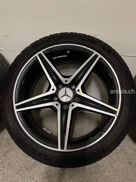 Jantes D Origine Mercedes Benz AMG 18 Pneus Hiver MIchelin Canton Vaud