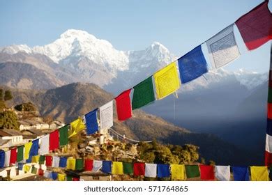 Himalayan Flags Photos And Images Shutterstock