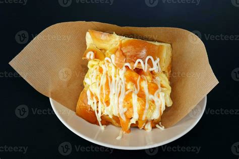 korean egg drop sandwich food trend 27875930 Stock Photo at Vecteezy