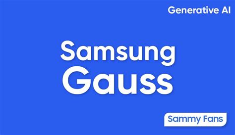 Samsung Launches Gauss Generative AI Model - Language, Code and Image ...