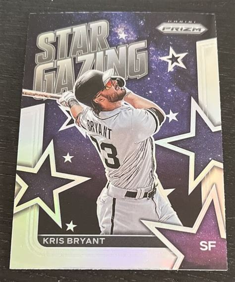 2022 Panini Prizm Star Gazing Silver Prizm Kris Bryant SG 13 EBay