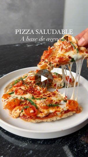 53k Views · 56k Reactions Pizza A Base De Avena 🍕 🍕ingredientes Para La Masa 1 Taza De