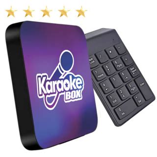 Karaoke Box Profissional Pontua O Completo Caixa De Som E