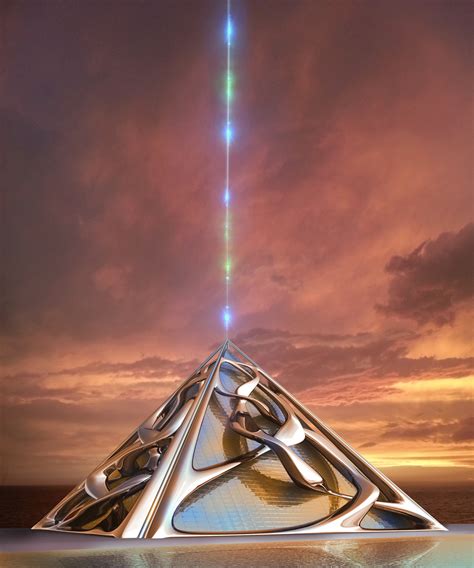 3000ad 3d Glass Pyramid