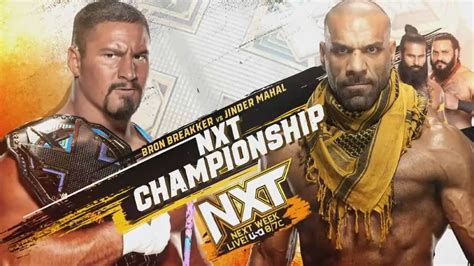 NXT February 21 Breakker Vs Mahal Dragunov More Matches Set ITN WWE