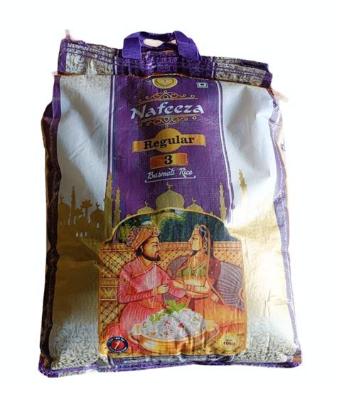 Nafeeza Regular Ponni Basmati Rice Packaging Type Pp Bag Packaging