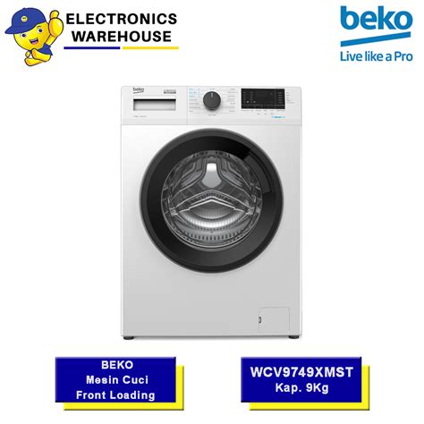 Jual Beko Mesin Cuci Front Loading Kg Inverter Wcv Xmst Wcv