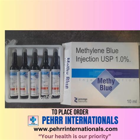 Methylene Blue Injection Usp At Piece Blue Beam Injection