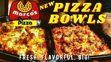 Marcos Pizza New Specialty Pizza Bowls Review Marcos Is So Good