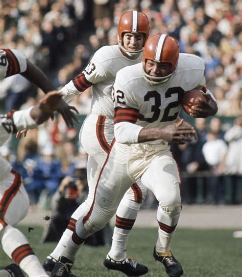 Jim Brown Rb Cleveland Browns Browns Football Cleveland Browns