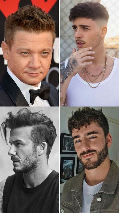 Round Face Men Hairstyle Bold And Confident