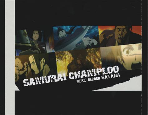 Samurai Champloo Music Record Departure Impression Katana Masta