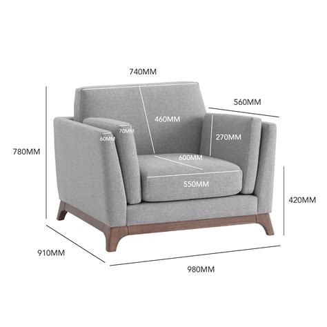 Abraham 1 Seater Sofa Arturo