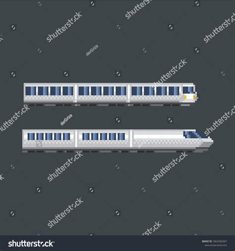 316 Pixel art train Stock Vectors, Images & Vector Art | Shutterstock