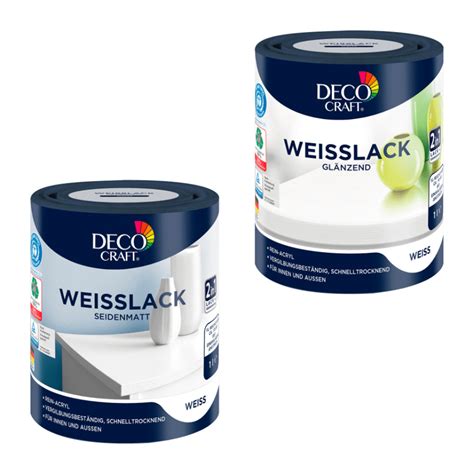 DECO CRAFT Weiß Buntlack von ALDI Nord ansehen