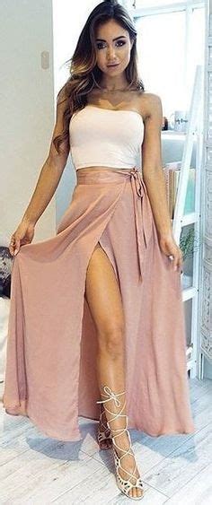 170 Best Maxi Skirt And Crop Top Ideas In 2023 Summer Fashion Cute