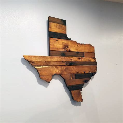 Rustic Texas Wood Sign – Covered Bridges Woodworking, LLC