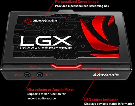 AVerMedia GC550 Live Gamer Extreme LGX 1080P 60FPS Game Capture