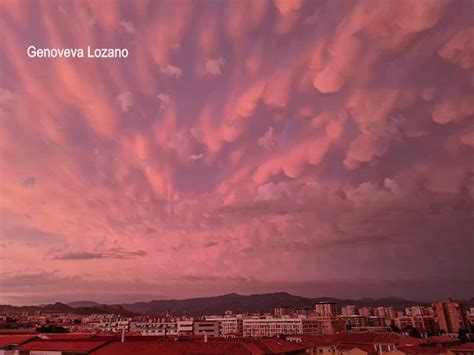 El tiempo fin de semana Qué paso en los cielos de Málaga el