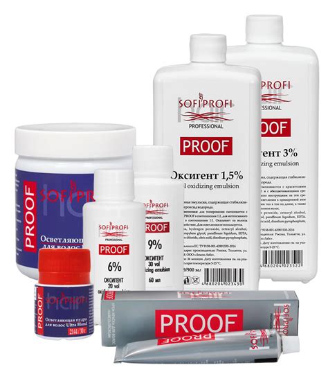 Работа с краской для волос SOFIPROFI Proof - Окрашивание волос ...