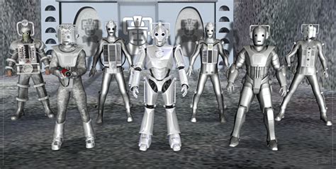 Evolution of the Cybermen by Stone3D on DeviantArt