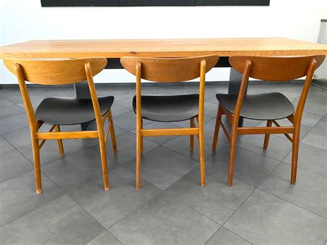 Design D Nische Mid Century St Hle Chairs Farstrup Kaufen Auf Ricardo