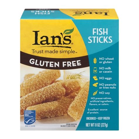 Ian S Gluten Free Fish Sticks From Whole Foods Market Instacart