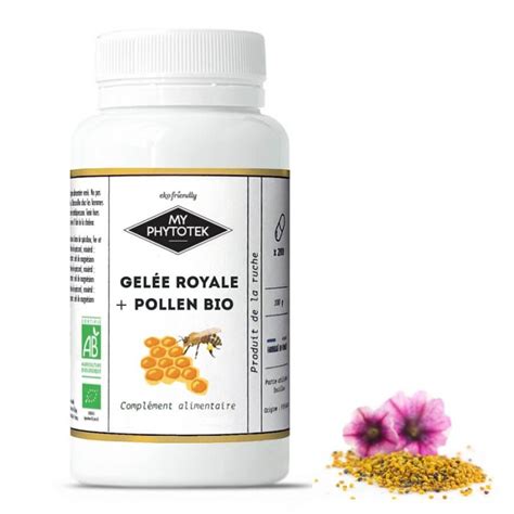 Gélule gelée royale pollen booster vos défenses immunitaires