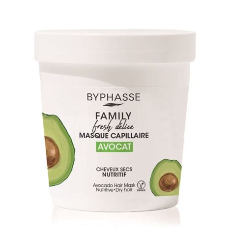 Byphasse Máscara capilar de abacate Family Fresh Délice Perfumarias