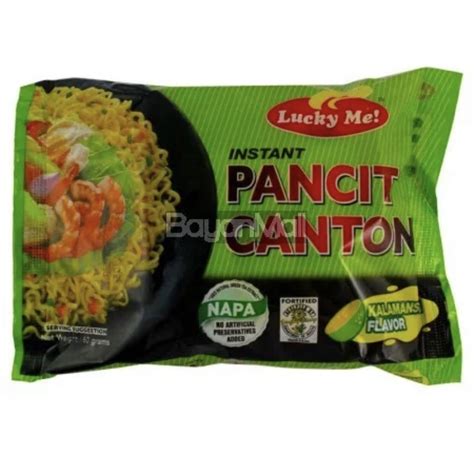 Lucky Me Instant Pancit Canton Kalamansi Flavor 60g Bayanmall Online