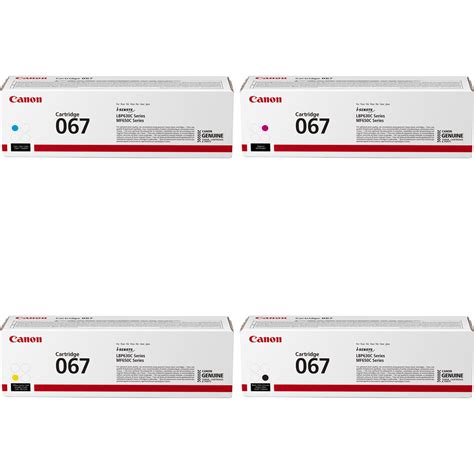 Canon Toner Cartridge Value Pack Cmy Pages K Pages