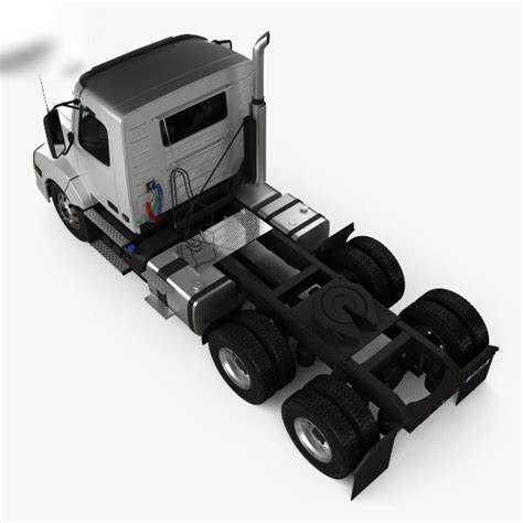 Camión tractor Volvo VNL 300 2011 Modelo 3D 149 3ds c4d fbx