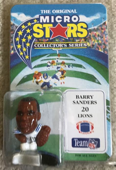 1994 Nfl Microstars Barry Sanders Tim Peichel Flickr