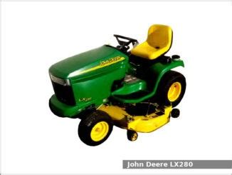 John Deere LX280 Garden Tractor Review And Specs Tractor Specs