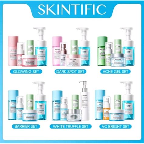 Jual Skintific Set 5 Pcs With Mugwort Clay Stick Glowing Set Acne Set