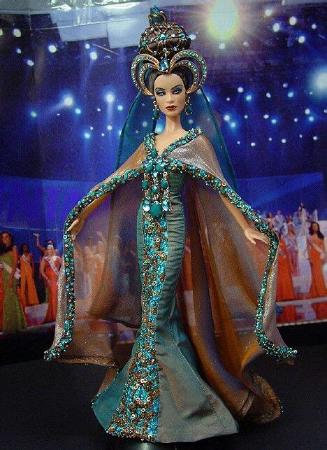 Azerbaijan Barbie Miss Barbie Gowns Barbie Dolls