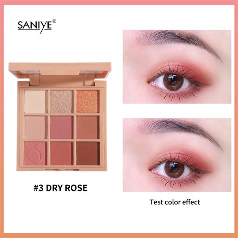 Jual Bpom Saniye Nude Eyeshadow E Glitter Eyeshadow Shopee