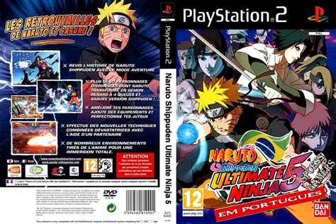 Naruto Shippuden 4 E 5 Ps2 2 Dvds Patch Mercado Livre