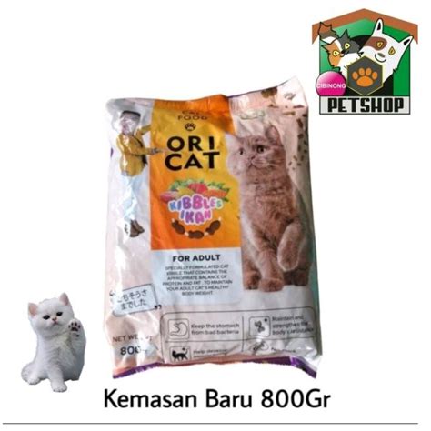 Jual Ori Cat 800gr Dry Cat Food Oricat Makanan Kucing Kering 800gr