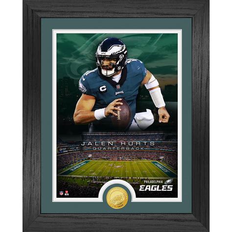 Jalen Hurts Gridiron Greats Framed Print