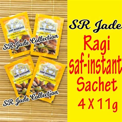 Jual Ragi Saf Sachet X Gr Saf Instant Instan Dry Yeast