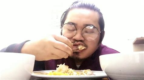 MUKBANG CHICKEN ADUBO PANCET NOODLES YouTube