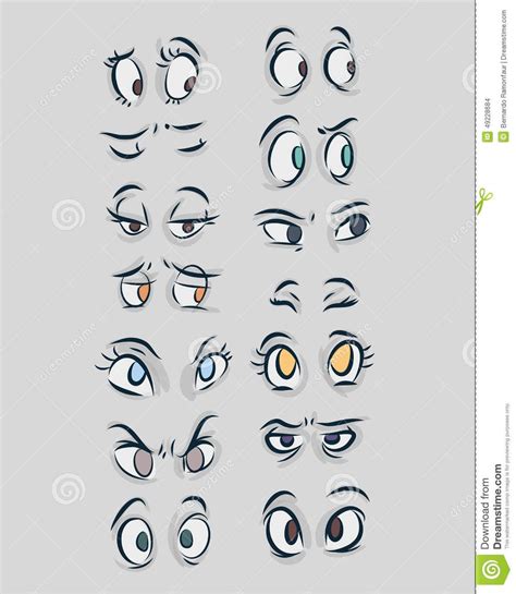 Eyes b stock illustration illustration of drawn cartoon 49228684 – Artofit