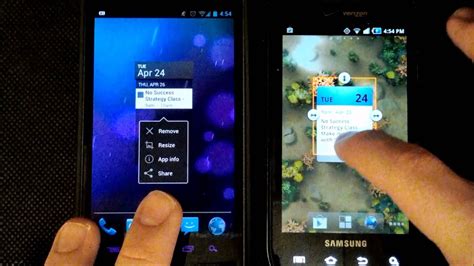 Android 2 3 Gingerbread Vs Android 4 0 Ice Cream Sandwich Youtube