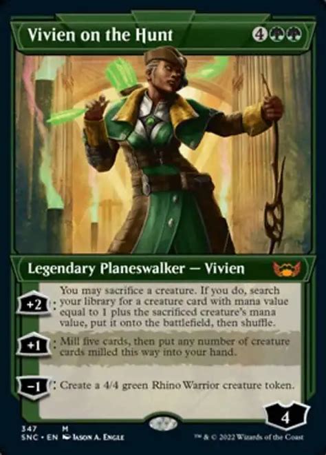 Magic The Gathering Trading Card Game Streets Of New Capenna Single Card Mythic Rare Vivien On