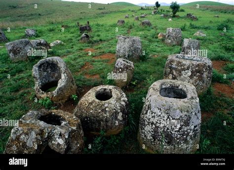 Laos Xieng Khouang Province Phonsavan Site Of Ban Ang Or Site Number