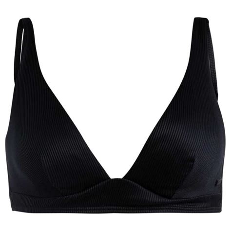 Roxy Love The Roller Bikini Top Black Dressinn
