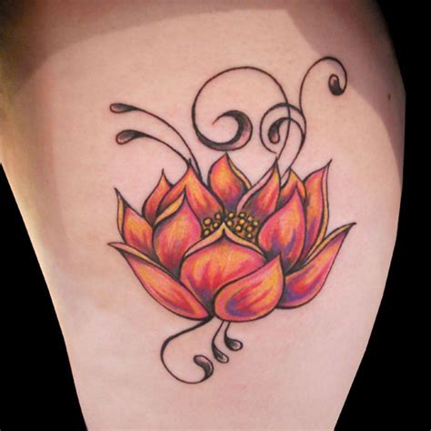 Tatouage Fleur De Lotus