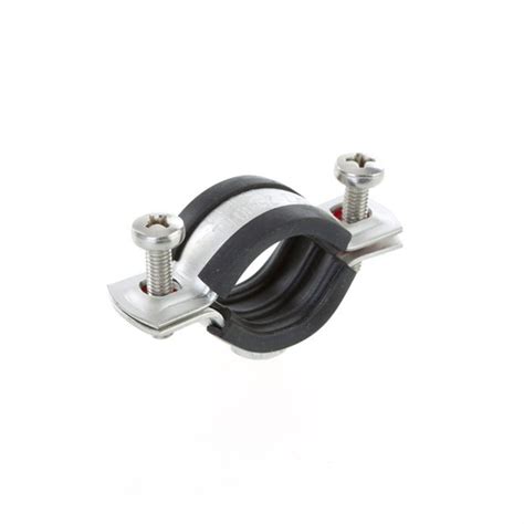 Pipe Clamp With Rubber Stainless Steel The Wakeparx Shop