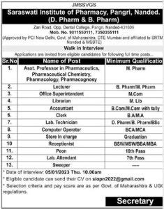 Job Openings In Maharashtra Newspaper Clips Facultyplus